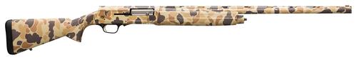 Browning A5 Vintage Tan Sweet 16 Semi-Auto Shotgun 0119085005, 16 Gauge, 26", 2.75" Chmbr, Vintage Tan Camo Stock, 4 Rds