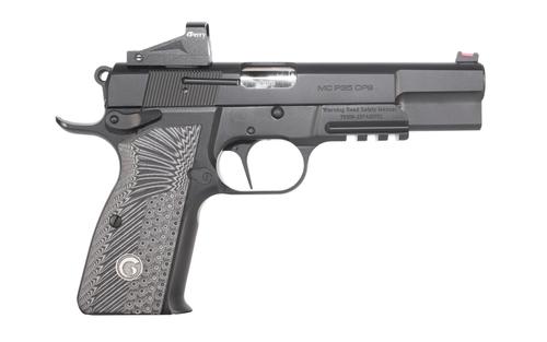 EAA MCP 35 OPS Optic Ready Pistol 390466, 9mm Luger, 4.87in, Black & Gray Checkered Grips, Matte Black Finish, 15 Rds