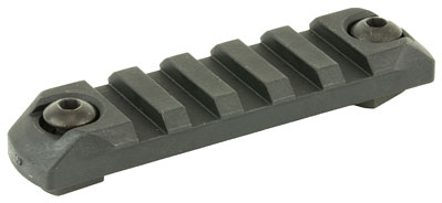 BCM Gunfighter M-LOK Polymer 3" Rail Section, Black (BCM-MCMR-1913-N3-BLK)