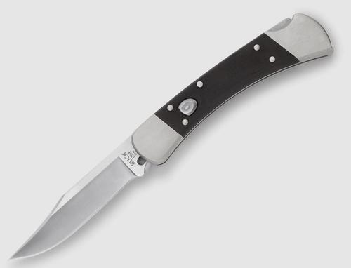 Buck Knives 0110BKSA-B, 110 Auto Elite Knife, MagnaCut steel, clip point blade, G10 with nickel silver bolsters