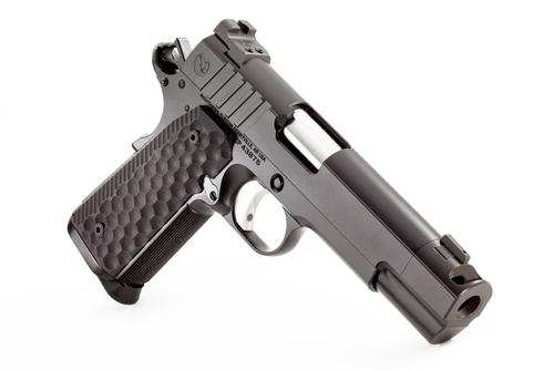 Nighthawk Custom Fire Hawk Pistol 01350, 10MM, 4.25", Railscale Ascend Grips, Black Nitride Finish, 8 Rds