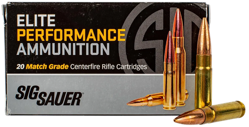 Sig Elite Rifle Ammunition T300BLK194ME20, 300 AAC Blackout, Sub Tact, 194 gr, 20 Rd/Bx