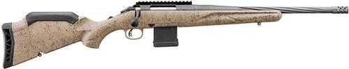 Ruger American II Rifle 46921, 7.62X39MM, 16.1 in Threaded, FDE Splatter Gen II American Stock, Gun Metal Gray Cerakote