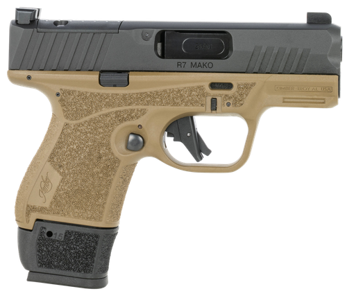 Kimber R7 Mako Optic Ready Pistol 3800040, 9mm, 3.37in, Flat Dark Earth Finish, 15 Rds