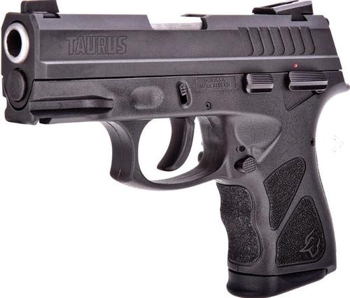 Taurus TH40 Compact Pistol 1-TH40C031-10, 40 S&W, 3.54in, Black Polymer Grips, 10 Rds