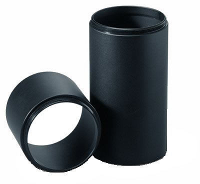 Leupold 56190 Alumina ScopeSmith Lens Shade - 40mm 4 in., Matte