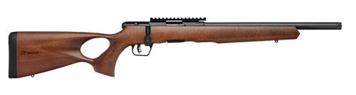 Savage B17 Timber Bolt-Action Rifle 70817, 17 HMR, 18", Wood Thumbhole Stock, 10 Rds