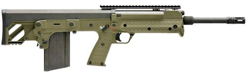 Kel-Tec RFB Forward Ejecting Bullpup Rifle RFB24CERA, 308 Winchester, 24", Black/ OD Green Synthetic Stock, Black Cerakote Finish, 20 Rds