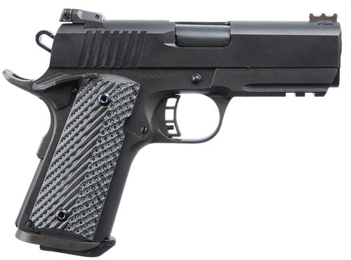 Rock Island Tac Ultra CS Pistol 51700, 9mm Luger, 3.62", Gray G10 Grips, Black Parkerized Finish, 8 Rds