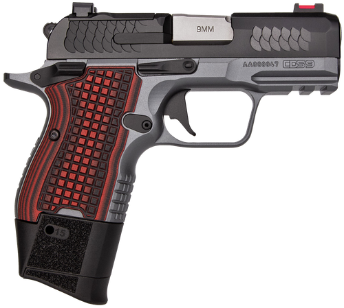 Kimber CDS9 Optic Ready Pistol 3600003, 9mm, 3.18" Black KimPro II, KimPro II G10 Grips, 15 Rds