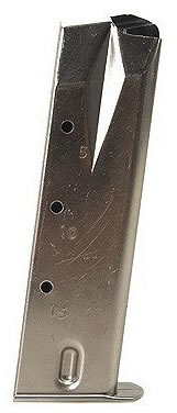 Mec Gar Ruger P85/89 9MM 15 Round Nickel Magazine (MGRP8515N)