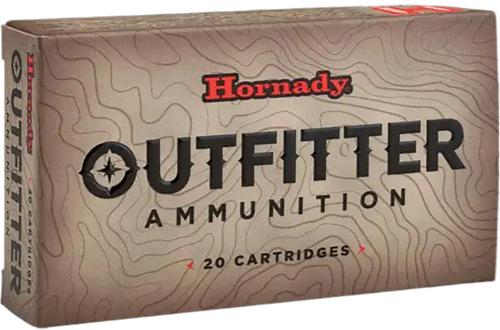 Hornady Outfitter Rifle Ammunition 805574, 270 WSM, Copper Alloy eXpanding, 130 gr, 3150 fps, 20 Rd/Bx