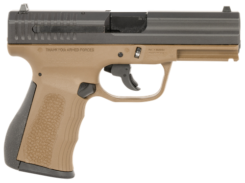 FMK 9C1 G2 *CA/MA Compliant Pistol G9C1G2BRTSSCM, 9mm Luger, 3.87in, Black Backstrap, Burnt Bronze Finish, 10 Rds