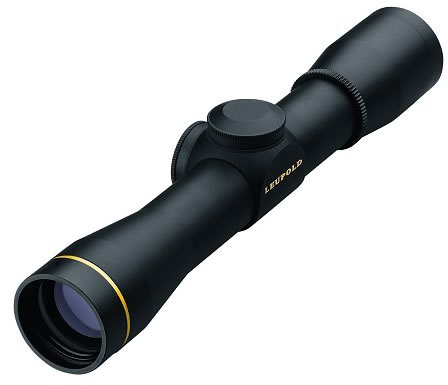 Leupold FX-II Fixed Power Handgun Scope 58750, 4x, 28mm Obj, 1" Tube Dia, Matte, Duplex Reticle