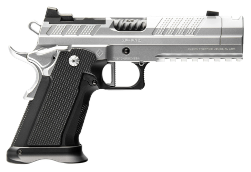 Fusion XP Pro Comp Optic Ready Pistol XPCOMP9C10, 9mm Luger, 4.60in, Black Aluminum, Chrome Finish, 10 Rds