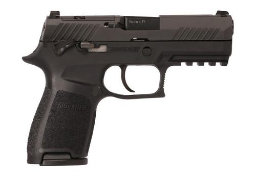 Sig Sauer P320 Compact Optic Ready Pistol W320C-9-BSSP-MS, 9mm, 3.9in, Black Polymer Grips, 15 Rds