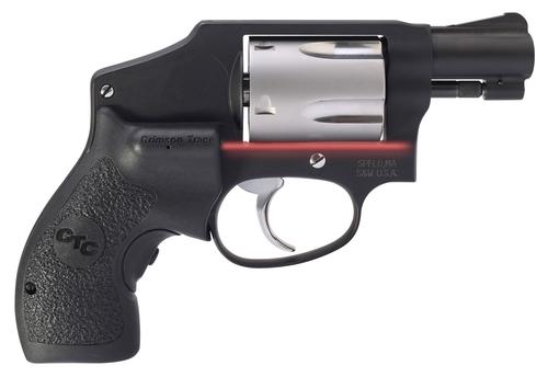 Smith & Wesson M442 Performance Center Revolver 12643, 38 Special +P, 1.88", Crimson Trace Laser Grips, Black Finish, 5 Rds