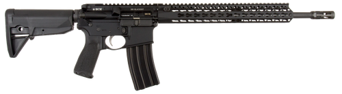 Bravo Company RECCE 16 KMR-A Carbine Keymod Rail Rifle 653-790, 300 AAC Blackout, 16", 6 Position, Black Finish, 30 Rd