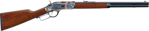 Uberti 1873 Competition Rifle 342905, 357 Magnum, 20", A-Grade Walnut Stock, Blue Case-Hardened Steel Frame