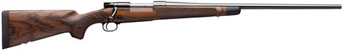 Winchester M70 Super Grade Bolt Action Rifle 535239226, 270 Winchester, 24 in, AAA French Walnut Stock, Blue Finish, 5 Rds