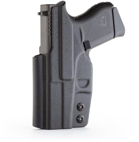 1791 Gunleather Kydex IWB Holster, Black, Right Hand, Glock (TACIWBGLOCKBLKR)