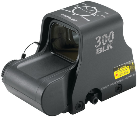 Eotech 300 Blackout/Whisper Holographic Weapon Sight XPS2300, 65mm, Black, 2 MOA Dot