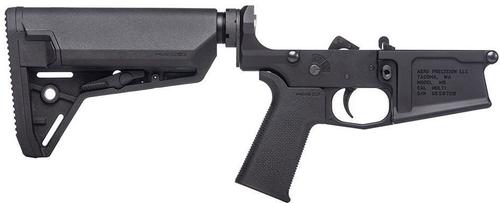 Aero Precision M5 Complete Lower Receiver, MOE SL Grip, SL-S Carbine Stock, Anodized Black (APAR308219)