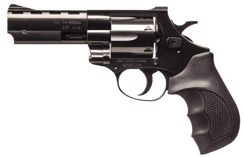 EAA Windicator Double Action Revolver EARB3574, 357 Mag, 4", Black Rubber Grips, Blued Finish, Steel Frame, 6 Rds