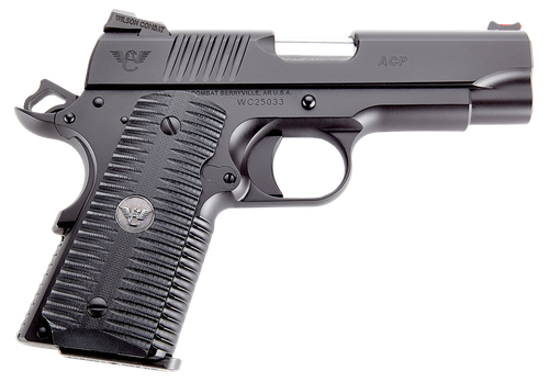 Wilson Combat ACP Compact SAO Pistol ACPCP9, 9mm Luger, 4", G10 Eagle Claw Grips, Armor-Tuff Finish, 10 Rds