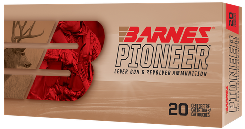 Barnes Pioneer Pistol Ammunition 32173, 44 Mag, XPB, 225 gr, 1600 fps, 20 Rd/Bx