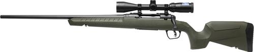 Savage Arms Axis 2 XP Compact Bolt Action Rifle 32236, 223 Rem, 22", Left Hand, Green Fixed Stock, 4 Rds