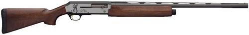Browning Silver Hunter Micro Midas Semi Auto Shotgun 011412606, 20 Gauge, 24", 3" Chmbr, Turkish Walnut Stock, Two-tone Silver/Black Finish