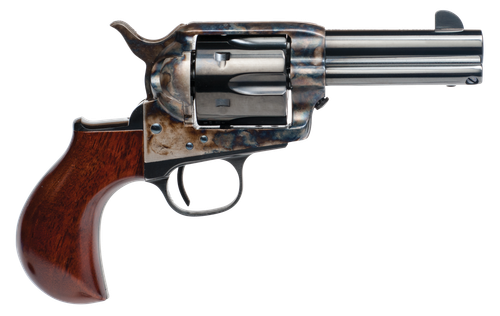 Cimarron Thunderer Model P SAO Revolver CA346, 45 Colt (LC), 3.50", Walnut Grips, Case Hardened Finish, 6rd