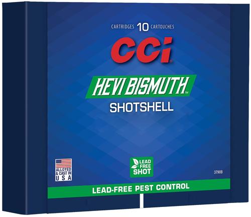 CCI Pest Control HEVI-Bismuth Pistol Ammunition 3738B, 38 Special, 10 Rd/bx