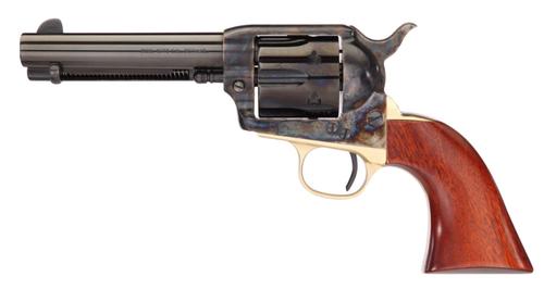 Taylors 1873 Ranch Hand Deluxe Revolver 550835DE, 45 Colt, 4.75", Walnut Grips, Color Case Hardened Finish, 6 Rds