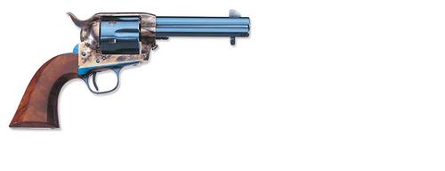 Uberti 1873 Cattleman II Steel Revolver U345133, 45 Colt, 5.5", One Piece Walnut Stock, Charcoal Blue Finish