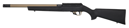Volquartsen Superlite Rimfire Rifle VCR0329, 22 WMR, 16", Black Hogue Stock, Carbon FDE Barrel, Rapid Release, 9+1