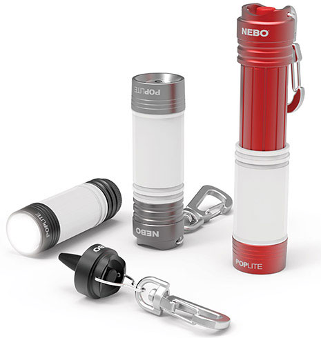 Nebo Tools Poplite Keychain Lantern Flashlight (6557)