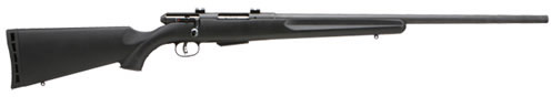 Savage 25 Walking Varminter Bolt Action Rifle 19153, 22 Hornet, 22 in, Black Synthetic Stock, Matte Black Finish, 4 Rd