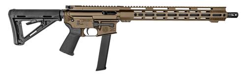 Diamondback DB-9 Rifle DB1418P061, 9mm, 16", Adjustable CTR Stock, Midnight Bronze 32 Rds