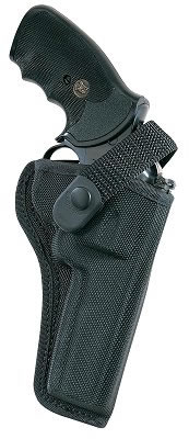 Bianchi AccuMold High Ride Sporting Holster w/Closed Muzzle, Model 17700, For Browning Buckmark; Ruger MK I, MK II Target; S&W 422. 5 1/2 in BBL .22 AutoMatic