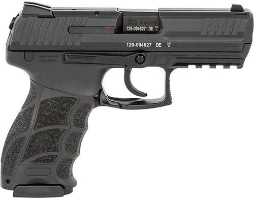 Heckler & Koch P30 V1 DASA Pistol 81000103, 9mm, 3.85", Black Interchangeable Backstrap Grips, Black Finish, 17 Rds
