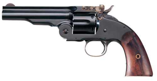 Taylors Second Model Schofield Revolver 550664, 45 Colt (LC), 5", Walnut Grips, Blued Steel, 6rd