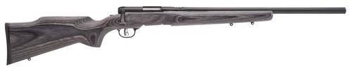 Savage B.Mag Heavy Barrel Bolt Action Rifle 96970, 17 Winchester Super Mag WSM, 22", Laminate Gray Stock, Black Finish, 8 Rds