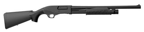 Retay GPS Pump Shotgun GPSTAC18, 12 Gauge, 18.5", 3" Chmb, Synthetic Stock, Black Finish, 5 Rds