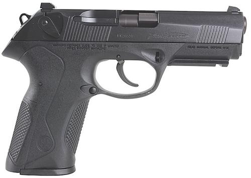 Beretta Px4 Storm Double/Single Action Semi-Auto Pistol JXF5F25, 45 ACP, 4", Polymer Grip, Black Matte Finish, 10 Rd
