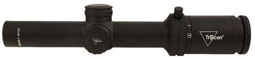 Trijicon Credo SFP Rifle Scope 2900011, 1-4x, 24mm Obj, 30mm Tube, Illuminated MRAD Ranging Reticle