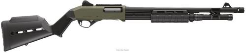 Stoeger P3000 Tactical Freedom Series Pump Shotgun 31972FS, 12 Ga, 3", 18.5", OD Green Cerakote, 7+1