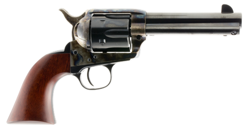 Taylors Single Action 1873 Cattleman Revolver 701A, 45 Long Colt, 5 1/2 in, Wood Grip, Blue Finish, 6 rd