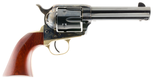 Taylors 1873 Ranch Hand Single Action Revolver 440, 357 Mag, 4.75", Walnut Grips, Case Hardened Finish, 6 Rds